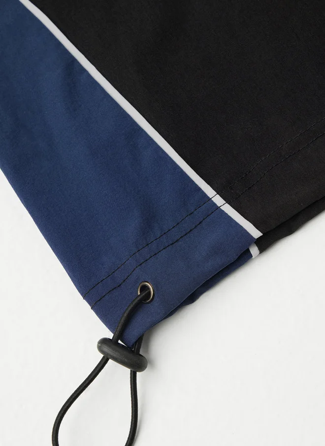 The Souled Store  The Souled Store Men Baggy-Fit Colourblocked Multicolor Joggers  | Best Price UAE