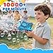 EagleStone 2 Pack Kids Bubble Guns Automatic Bubble Machines with 10Hole Wands Blasters for ToddlersLights Up Bubble Solution Easter Wedding Party Favors Outdoor for Boys Girls - Image 4