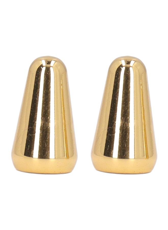Thoraya - 2PCS Guitar Pickup Switch Caps 3 Way 5 Way Toggle Switch Knob Tip Replacement for ST TL Style Electric Guitars Gold - Image 1