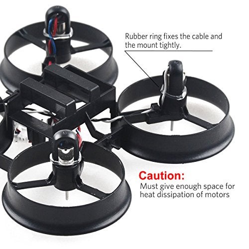 Crazepony 4pcs 6x15mm Motor (Speed: Insane) 19000KV for Blade Inductrix Tiny Whoop Micro JST 1.25 Plug - Image 5