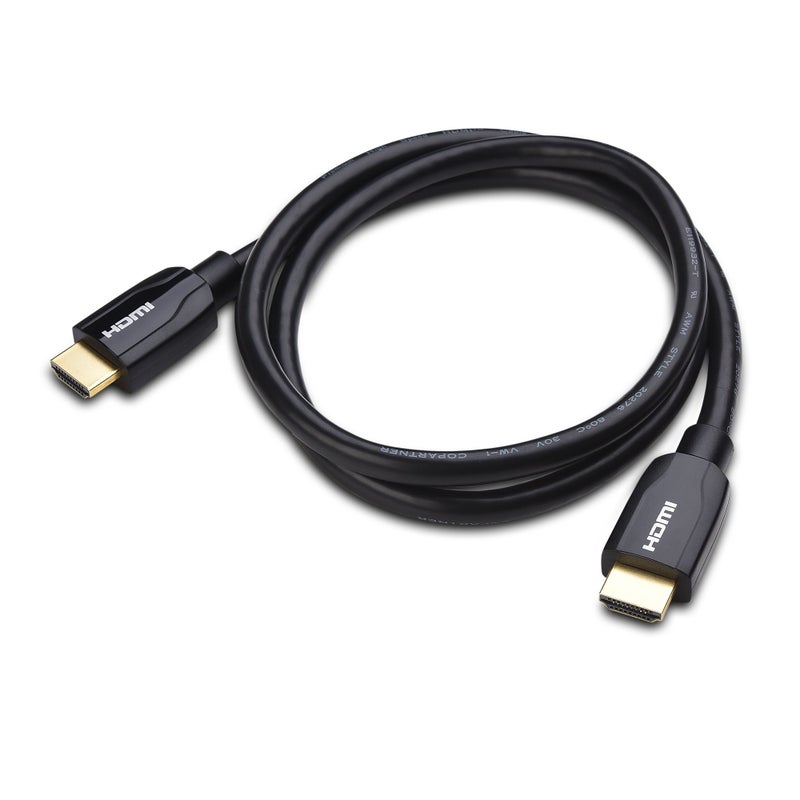 Cable Matters كابل ماذرز [معتمد بريميوم] كابل HDMI إلى HDMI بطول 3 قدم (كابل HDMI بريميوم) مع دعم 4K HDR باللون الأسود - Image 3