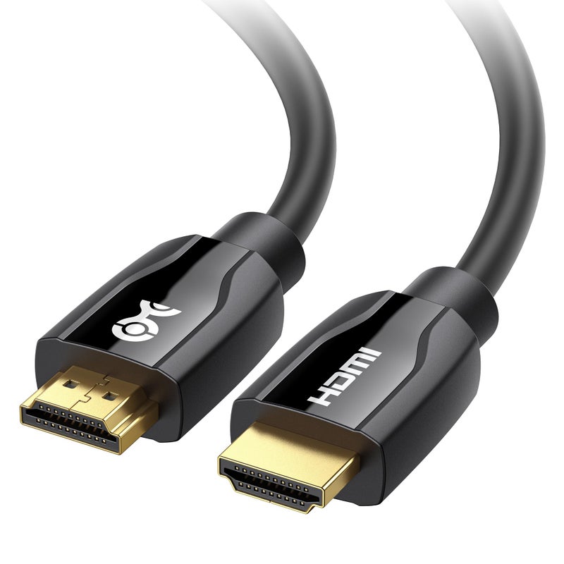 Cable Matters كابل ماذرز [معتمد بريميوم] كابل HDMI إلى HDMI بطول 3 قدم (كابل HDMI بريميوم) مع دعم 4K HDR باللون الأسود - Image 1