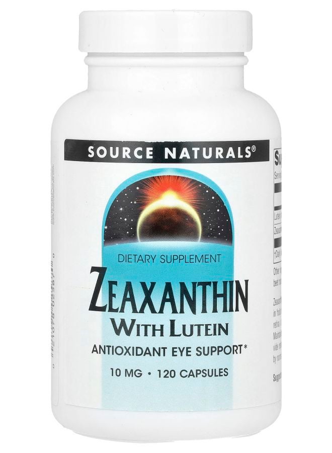 Zeaxanthin with Lutein 10 mg 120 Capsules