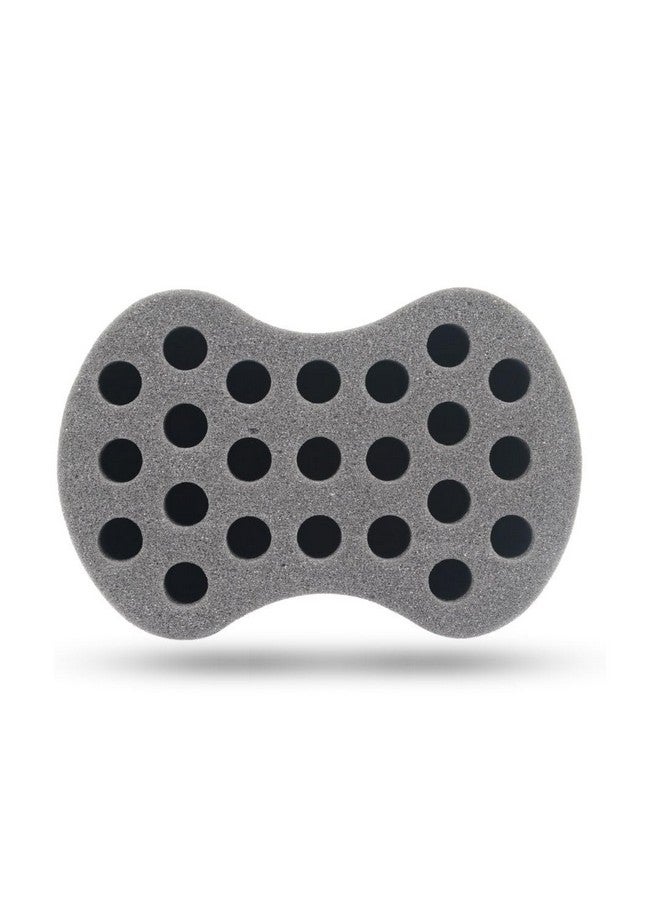 NuDred Replacement Sponge For The Wooden Interchangeable Hair Sponge For Black Men & Women With Natural Afro Hair Large Holes To Twist And Curl Freeform Dreads Coils Curls Twists & Beards - Image 1