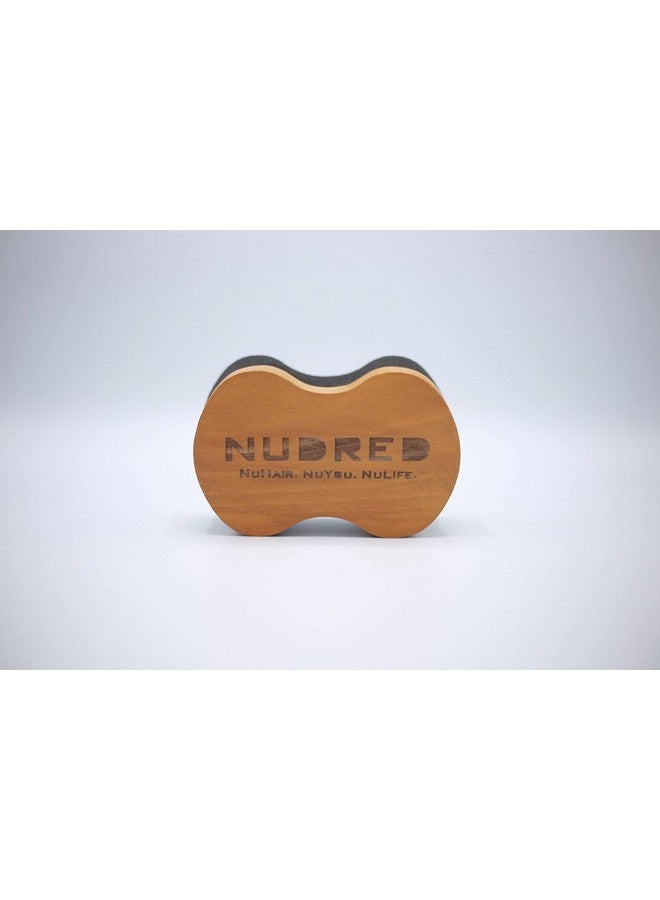 NuDred Replacement Sponge For The Wooden Interchangeable Hair Sponge For Black Men & Women With Natural Afro Hair Large Holes To Twist And Curl Freeform Dreads Coils Curls Twists & Beards - Image 3