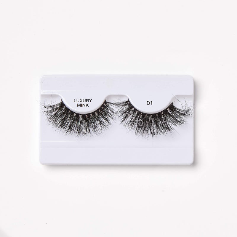 i.Envy i-ENVY Luxury Mink Collection False Eyelashes 100% Real Mink Glamorous Eye Look Lashes Maximum Fluffiness 3D Multi-Curl Angle (3 Pack) - Image 5