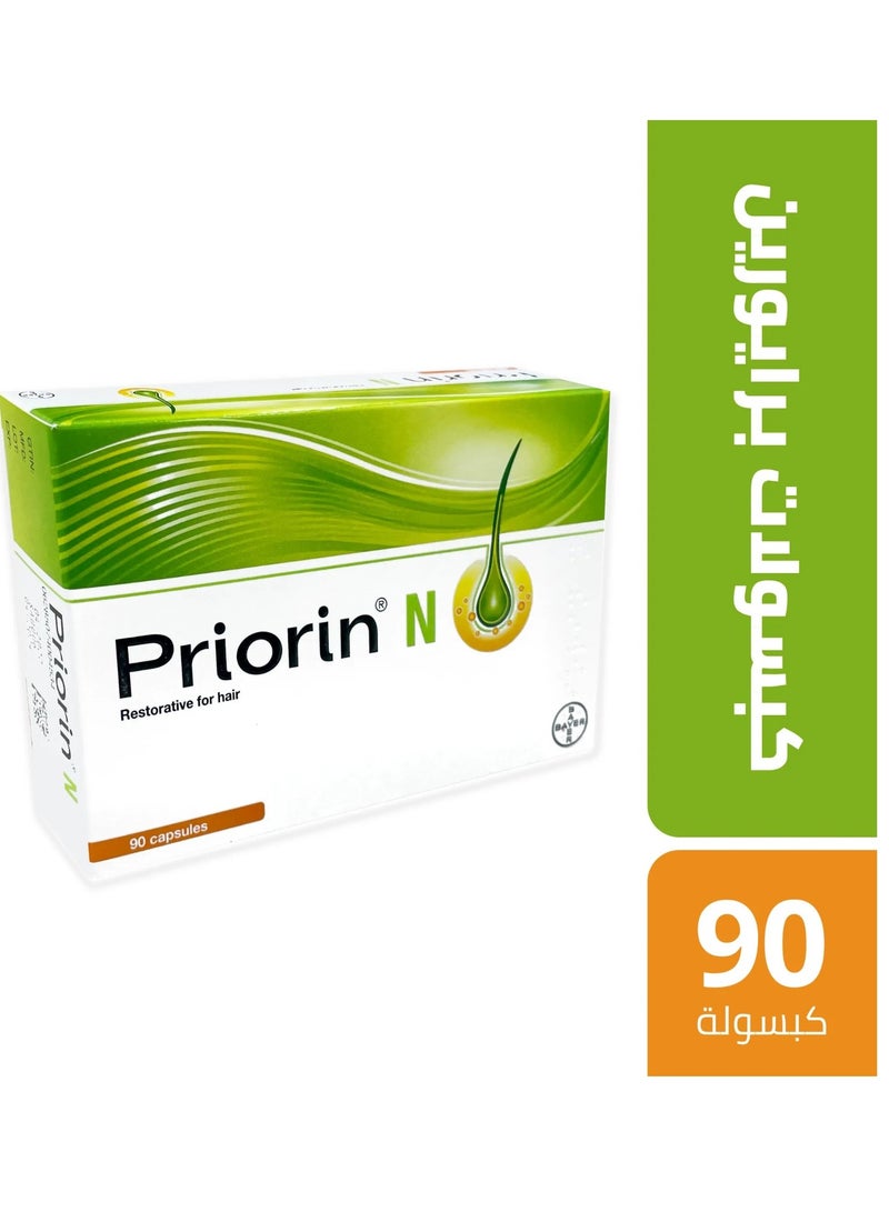 BAYER Priorin N - 90 capsules - Image 1