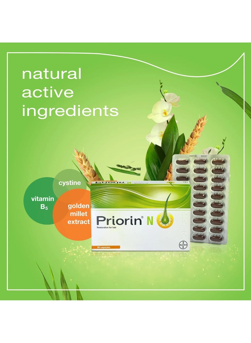 BAYER Priorin N - 90 capsules - Image 3