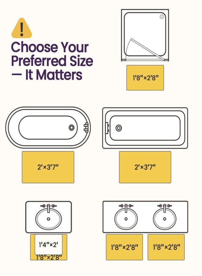 DEXI Bath Mats for Bathroom, 16x24 Absorbent Microfiber Bath Mat Quick Dry, Washable Bathroom Rugs with Non Slip Backing for Shower Floor, Turquoise - Image 2