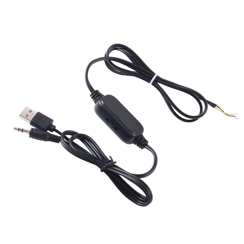 CCeCCe Mini Audio Amplifier Board Cable 5W+5W PAM8403 Module Digital Stereo Amp USB Powered Dual Channel Speaker Amplifiers for Computer Speakers Small Speaker System Raspberry Pi Arcade Cabinet - Image 2