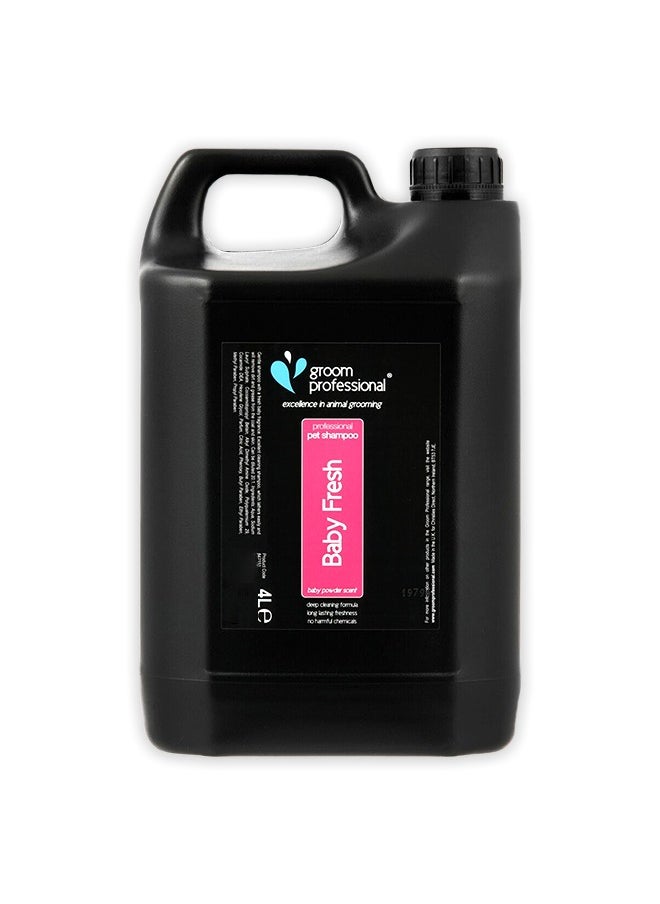 Groom Professional Baby Fresh Shampoo - 4 Litre  - Image 1