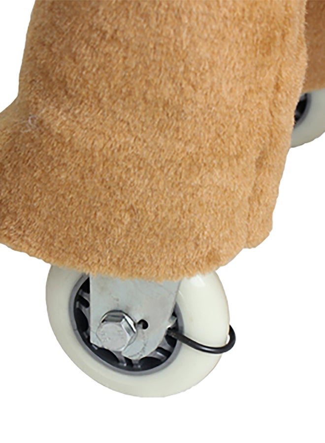 African Lion Pony Rideamal Ride-On Cycle Toy For Kids – Mechanical Plush Ride-On With Handlebar Steering, No Battery, Indoor & Outdoor Use, Age 3+ - Image 4