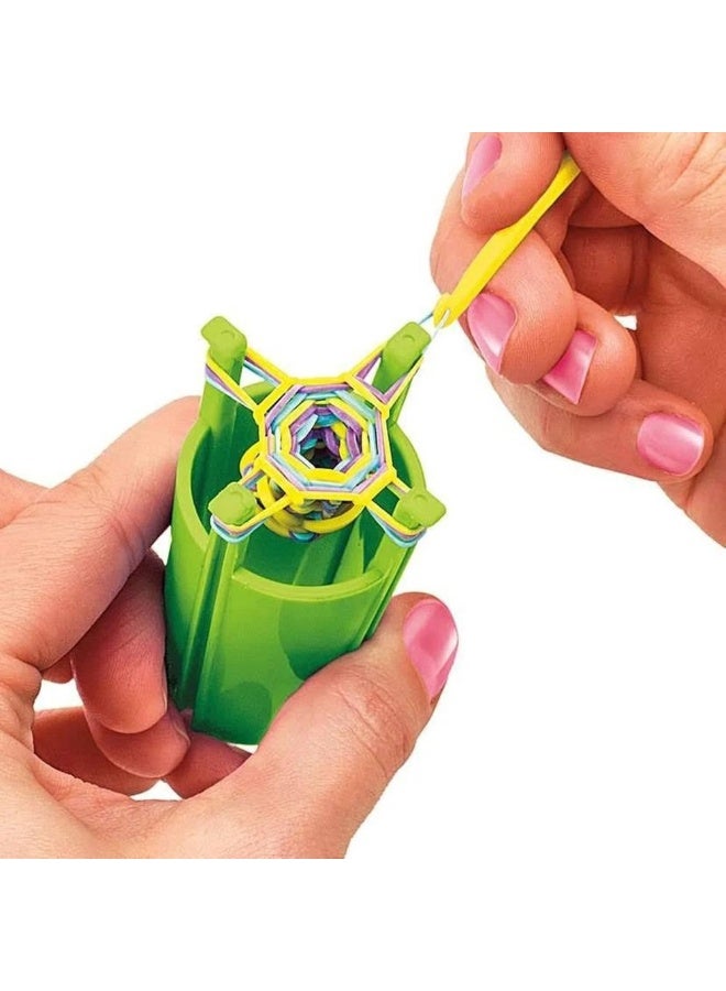 Cra-Z-Art Cra-Z-Loom Shimmer N' Sparkle Rubber Band Bracelet Diy Kit  - Image 2