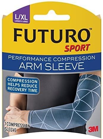 FUTURO Futuro Sport Performance Compression Arm Sleeve SmallMedium - Image 4