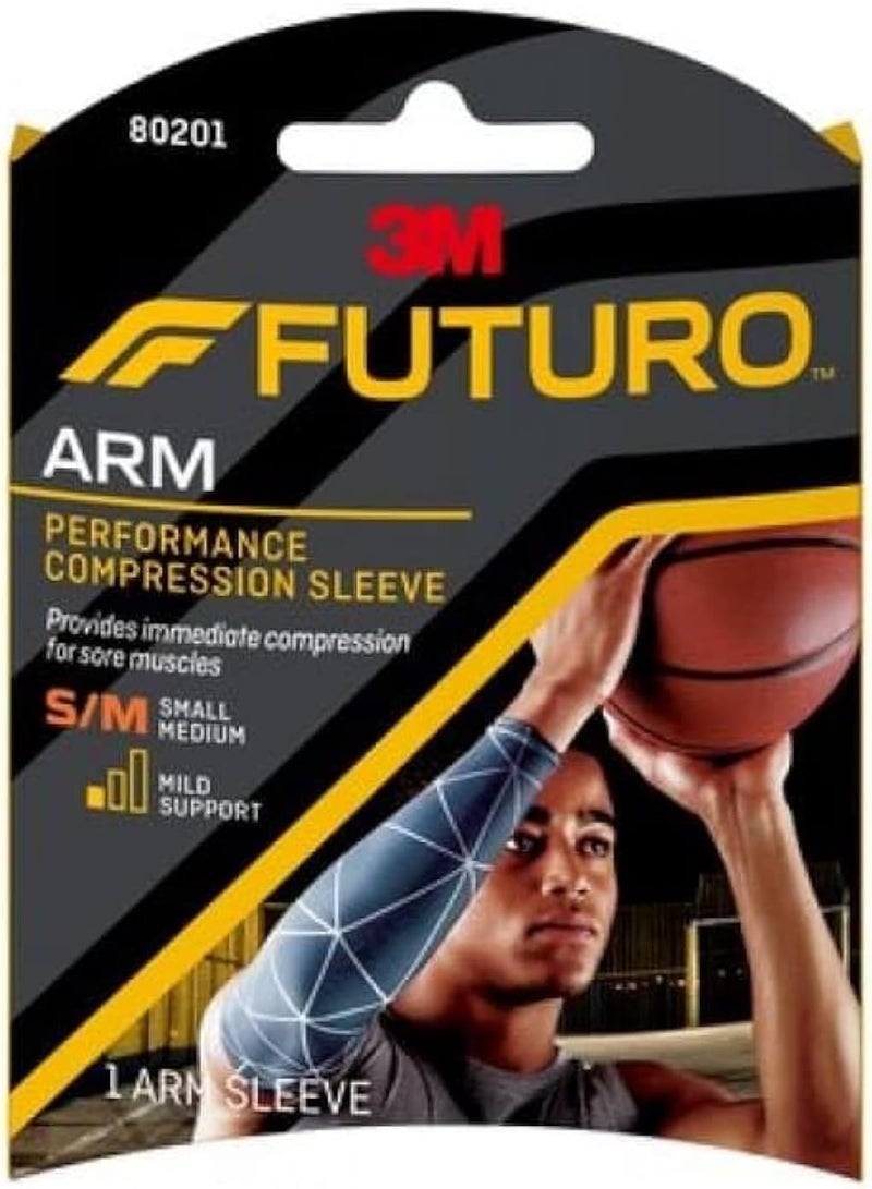 FUTURO Futuro Sport Performance Compression Arm Sleeve SmallMedium - Image 1