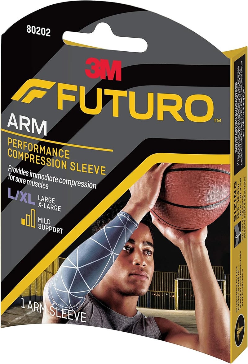 FUTURO Futuro Sport Performance Compression Arm Sleeve SmallMedium - Image 2