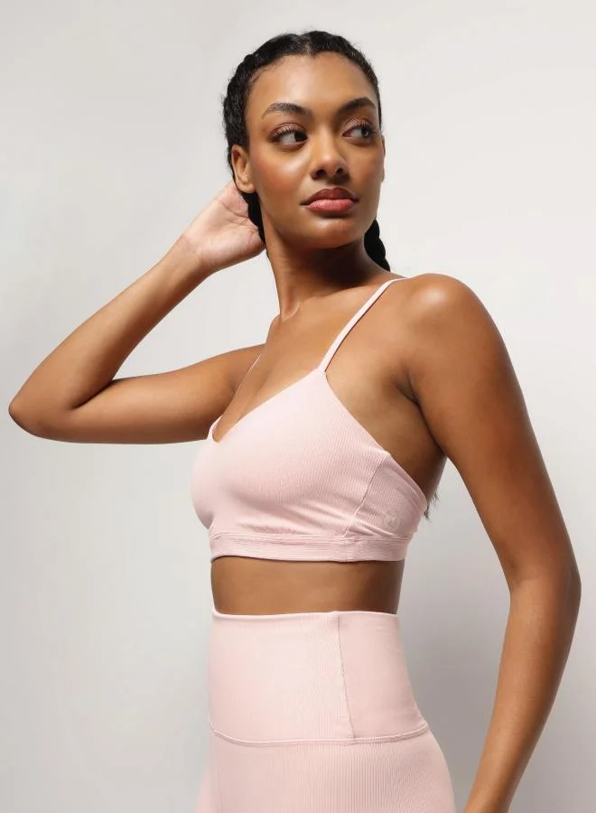 زيسي حمالة صدر يوغا وردي فاتح