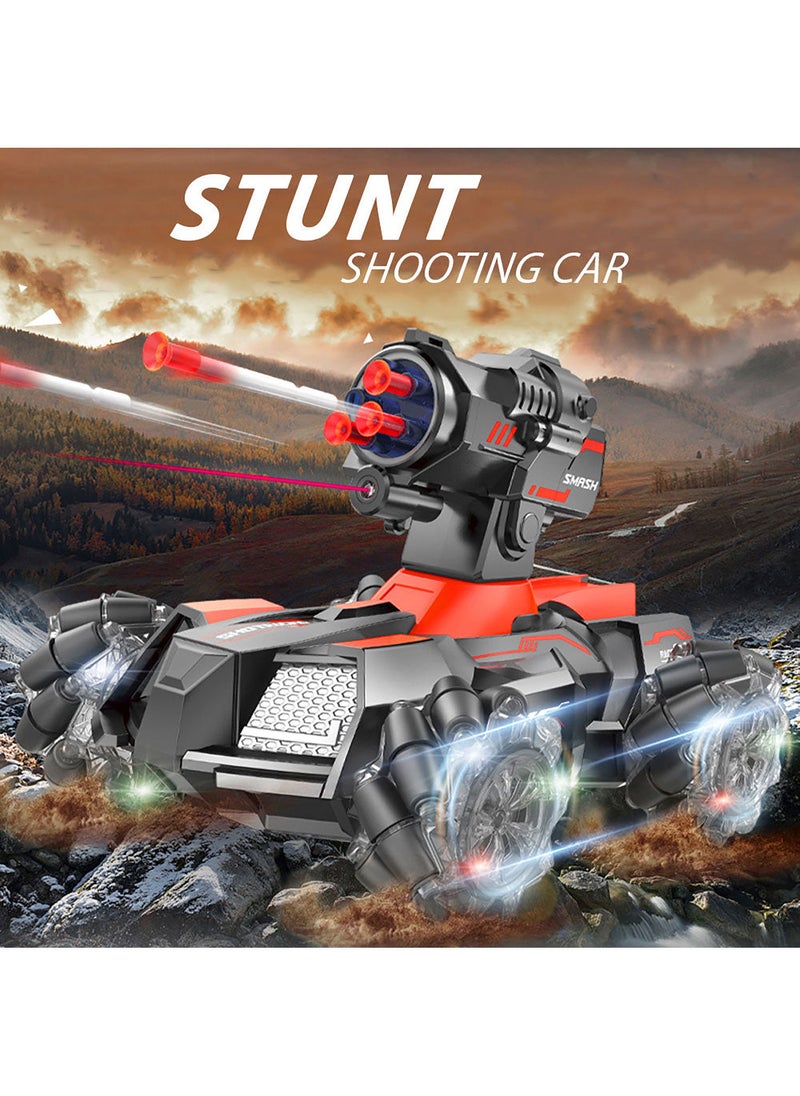 KIDWALA Remote Control Tank with Shooting 180° Rotating Shooting & 360° Rotating Vehicle 2.4Gz Remote Control Toys for Boys - Image 4