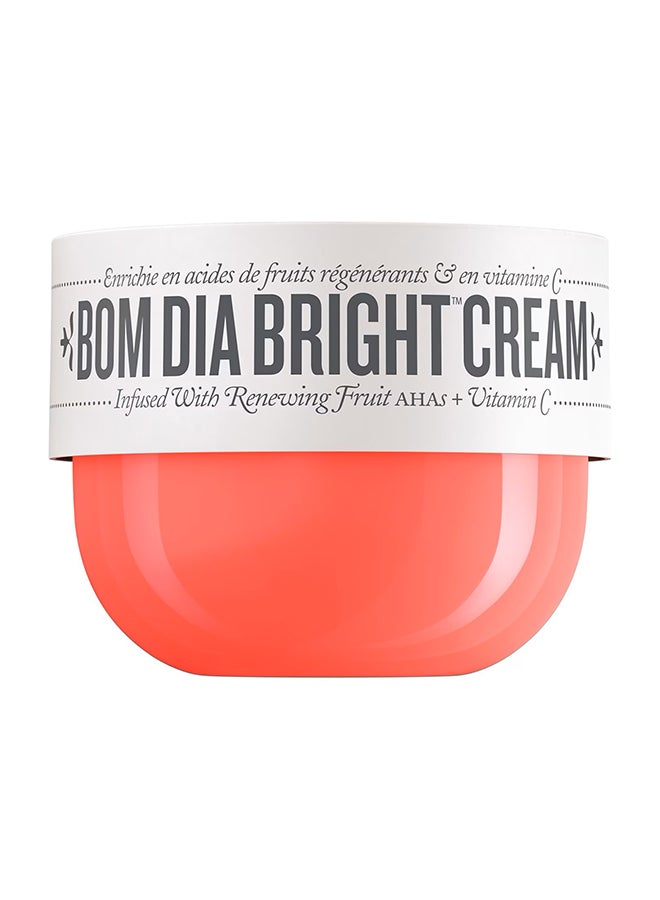 Sol de Janeiro Bom Dia Bright Body Cream 75ml | Travel-Size Brightening & Glow-Boosting AHA Body Cream with Cupuaçu Butter & Vitamin C | Evens Skin Tone & Reduces Dark Spots for Radiant Skin | Portable Exfoliating Body Moisturiser - Image 1