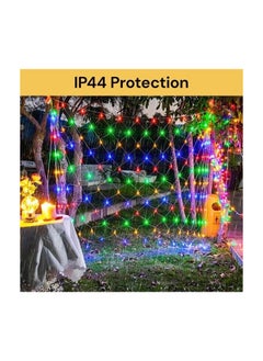 Generic Multicolor Light LED Net Curtain String Light 120 LED  - Image 1