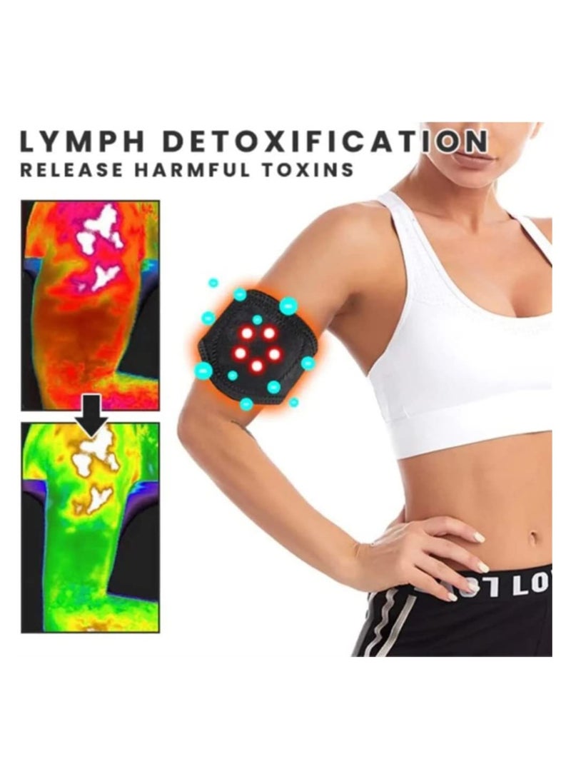 Adjustable Arm and Thigh Trimmers with Tourmaline Acupressure for Self-Heating, Weight Loss, and Cellulite Reduction. Perfect for Shaping and Toning Your Body! - Image 2