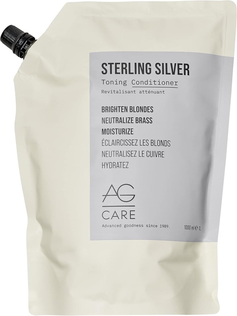 AG Care Colour Care Sterling Silver Toning Conditioner 338 Fl Oz - Image 1