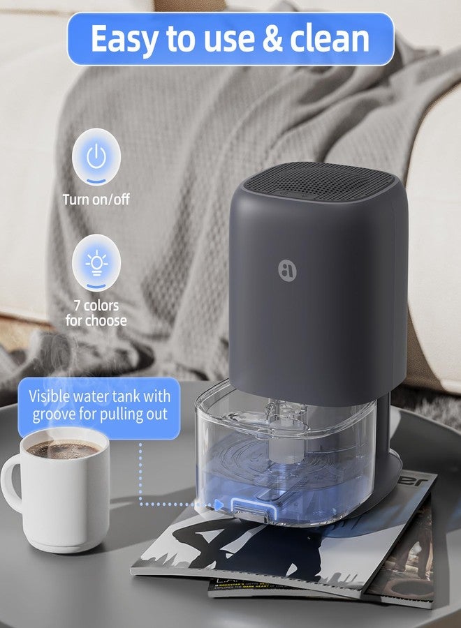 TABYIK Dehumidifier, TABYIK Quiet with Auto Shut Off, Grey - Image 5