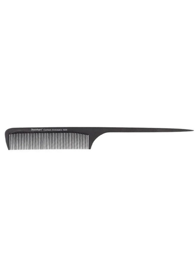Steinhart Professional Carbon Hair Comb 820 for Perfect Styling Black 1unit - Image 1