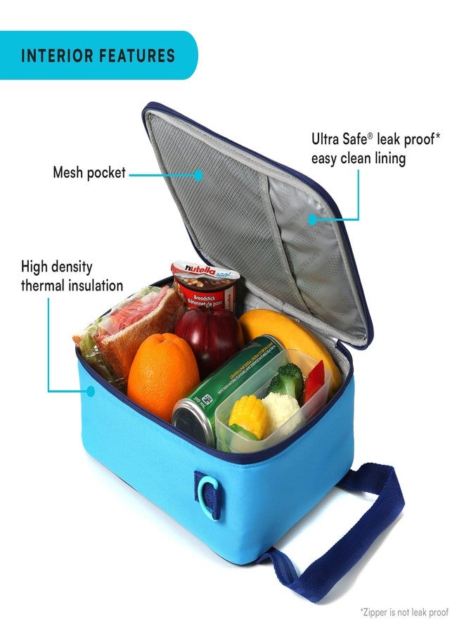 Arctic Zone Urban Lunch Box Combo with 210g Ice Pack and Sandwich Container, True Blue - Image 2
