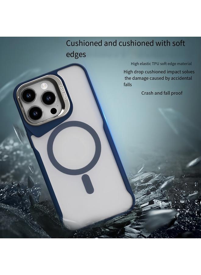 S-TOP Case For iPhone 16 Pro Metal Bracket MagSafe Magnetic Phone Case - Image 3