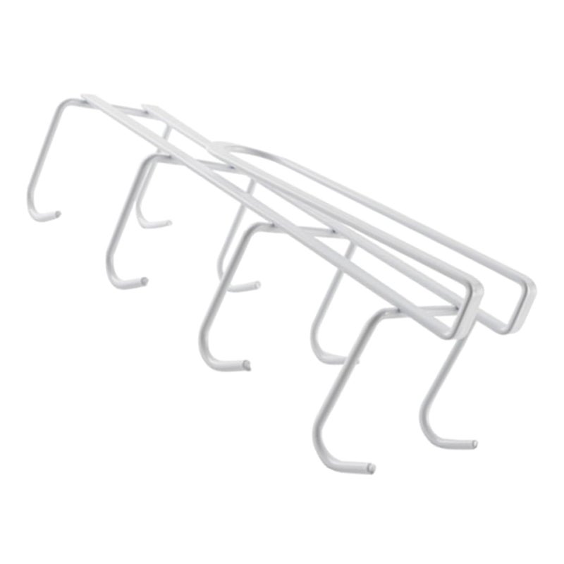 Kitchen Cabinet Cup Holder Rack 8 Hooks Waterproof Coffee Mug Drying Rack - Image 2