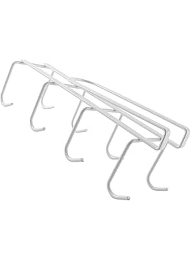 Kitchen Cabinet Cup Holder Rack 8 Hooks Waterproof Coffee Mug Drying Rack - Image 1