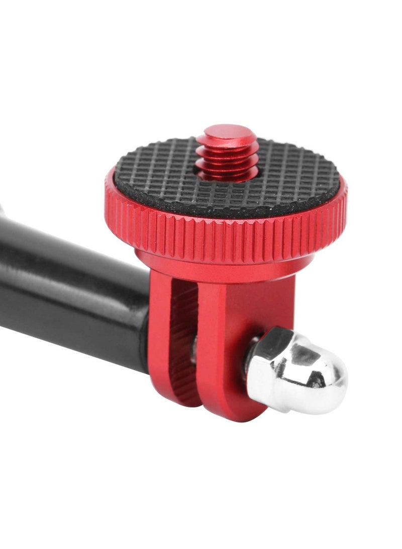 سبائك الألومنيوم قوس الكاميرا تركيب محول تمديد الذراع متوافق مع insta360 واحد X3 / X2 / X ( الأحمر ) - Image 3