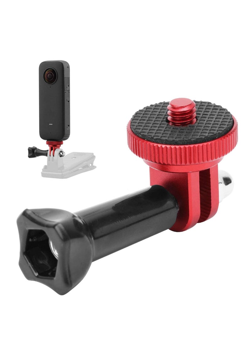 سبائك الألومنيوم قوس الكاميرا تركيب محول تمديد الذراع متوافق مع insta360 واحد X3 / X2 / X ( الأحمر ) - Image 1