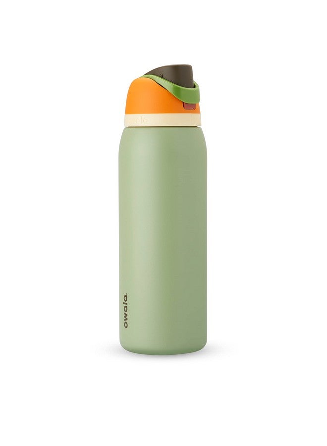 Owala Owala FreeSip Insulated Stainless Steel Water Bottle with Straw for Sports, Travel, and School BPA-Free Sports Water Bottle, 40 oz, Camo Cool  - Image 1