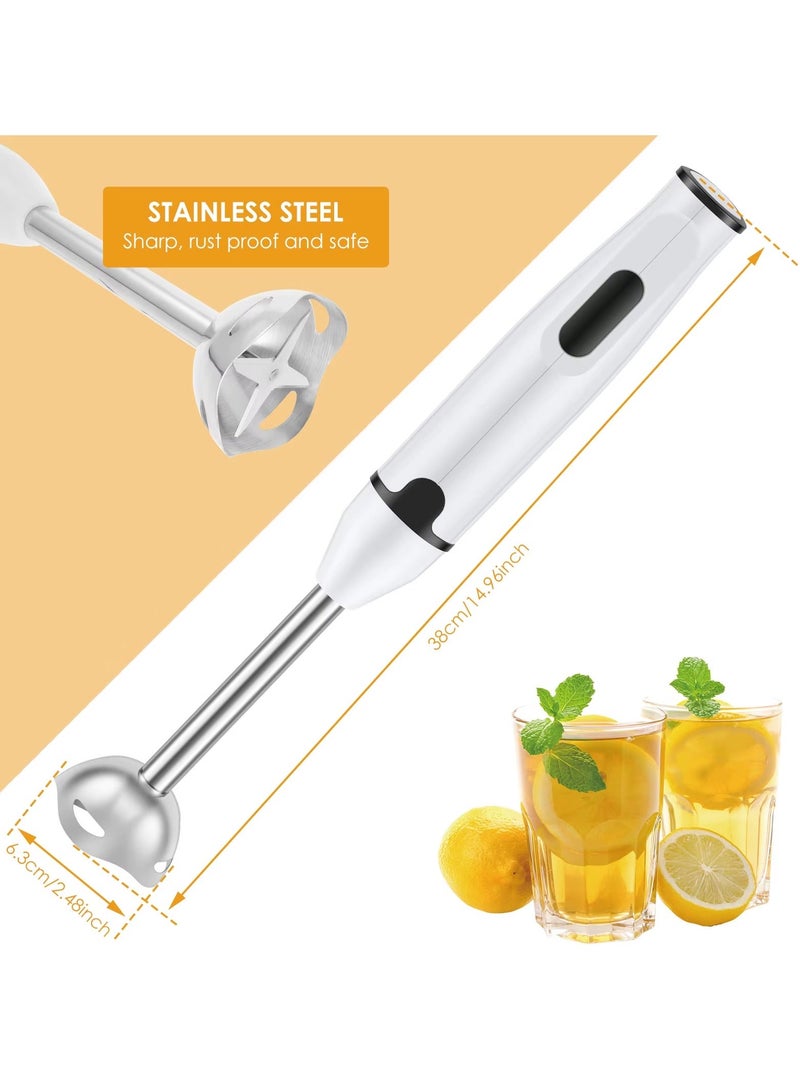 Denx 400W Electric Hand Blender with Stainless Steel Blades - Image 3