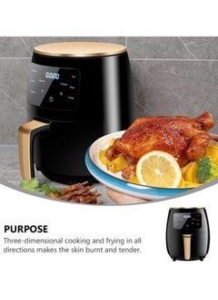 SILVER CREST SILVER CREST Smart Large Capacity 6L Oil-Free Electric Air Fryers With Timer  - Image 3