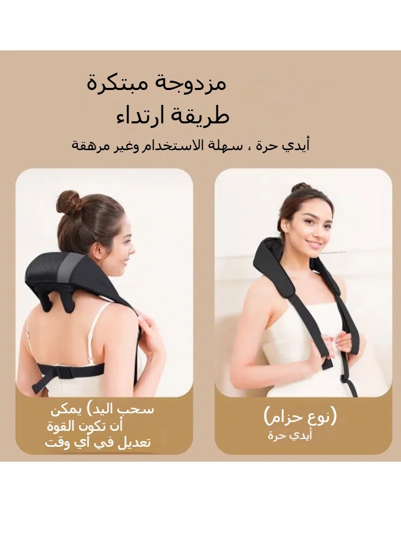 Generic Kneading massage shawl heating car home electric shoulder massager suitable for parents, significant other gifts - Image 2