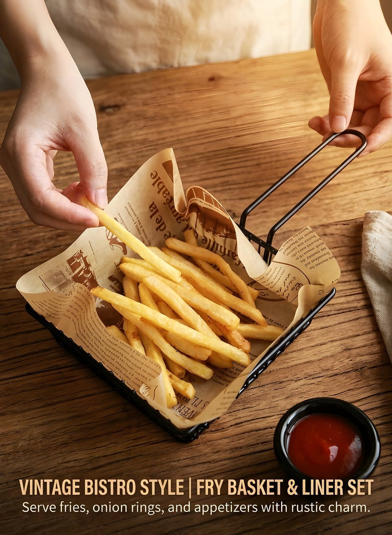 Beauenty Parchment Paper Sheets 100 Sheets Wax Paper for Baking Sandwiches Wrapping Paper, Greaseproof Non-Stick Packaging Paper for Picnic, Party - Image 3