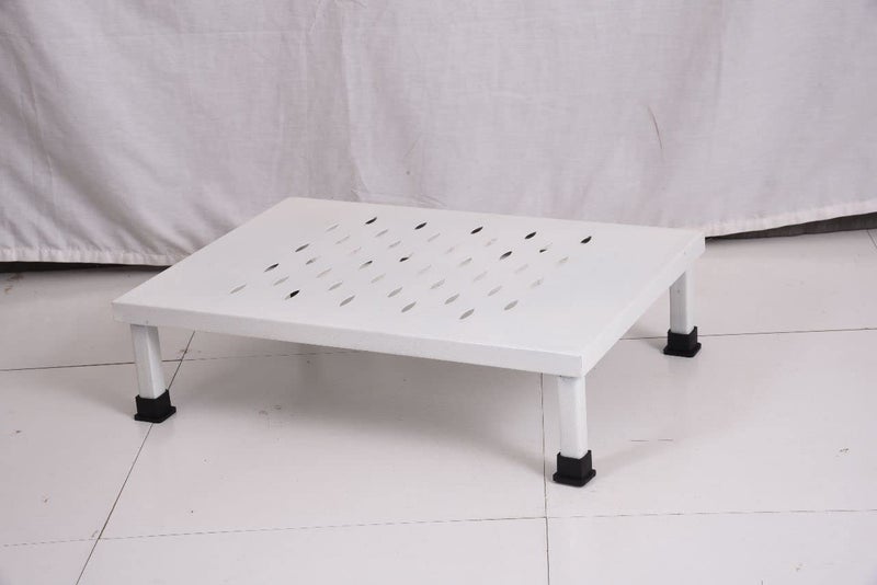 SPYLOCK حامل ميكروويف SPYLOCK عالي الجودة لمطبخ المنصة بتصميم أبيض - Image 2