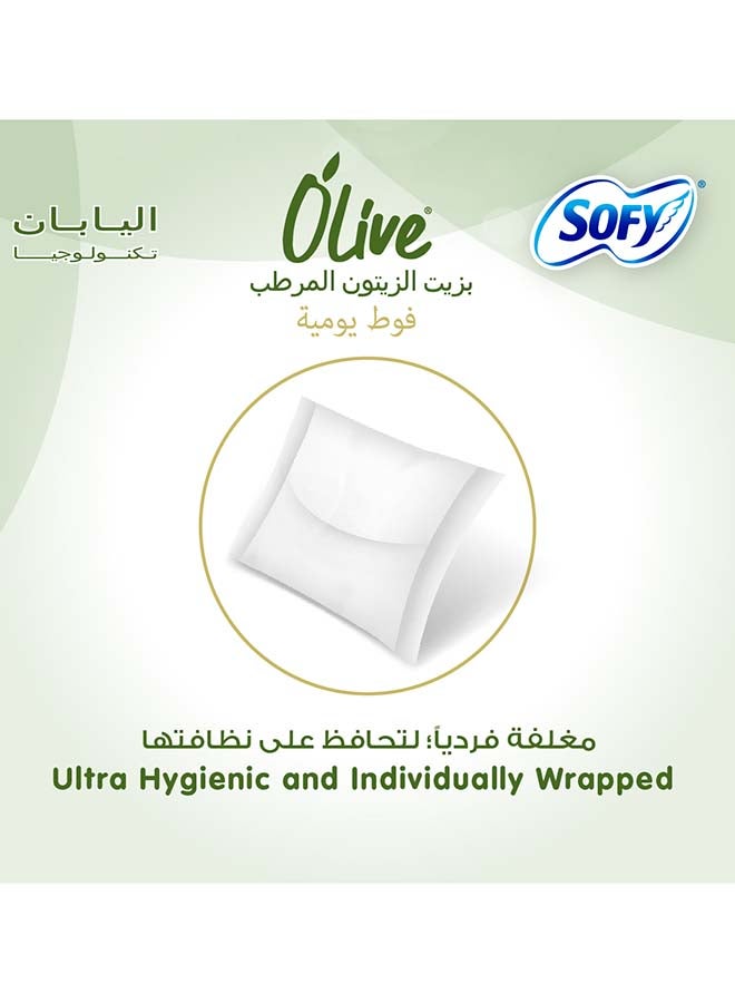 SOFY Olive Daily Panty Liner, Long 190 mm, Pack of 72 Panty Liners - Image 2