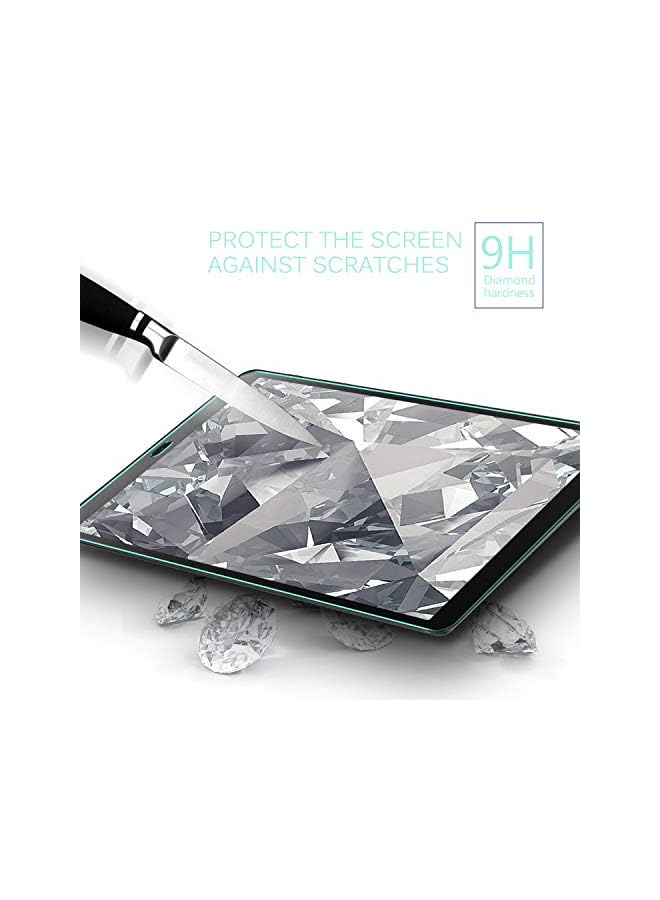 PROMASS Ivso Screen Protector For Samsung Galaxy Tab A 10.1 (2019) T510,9H Scratch Resistant Premium Tempered Glass Screen Protector Anti-Shatter Film For Samsung Galaxy Tab A 10.1 (2019) T515.Transparent - Image 5