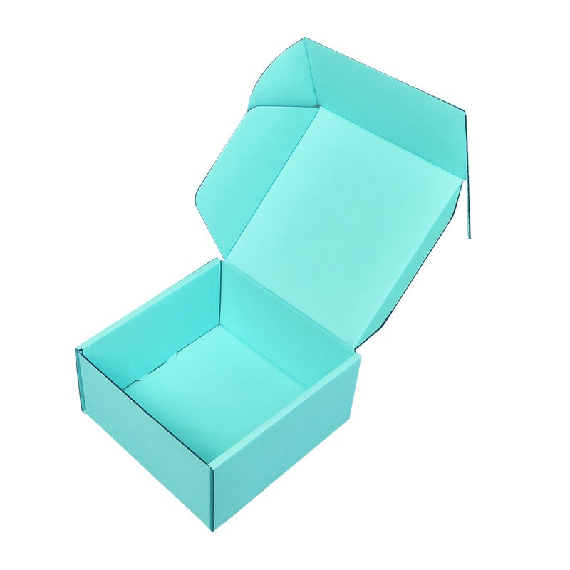 Express Box Packaging Box Black Aircraft Box Candy Color Box Printable Logo Color Aircraft Box - Image 1