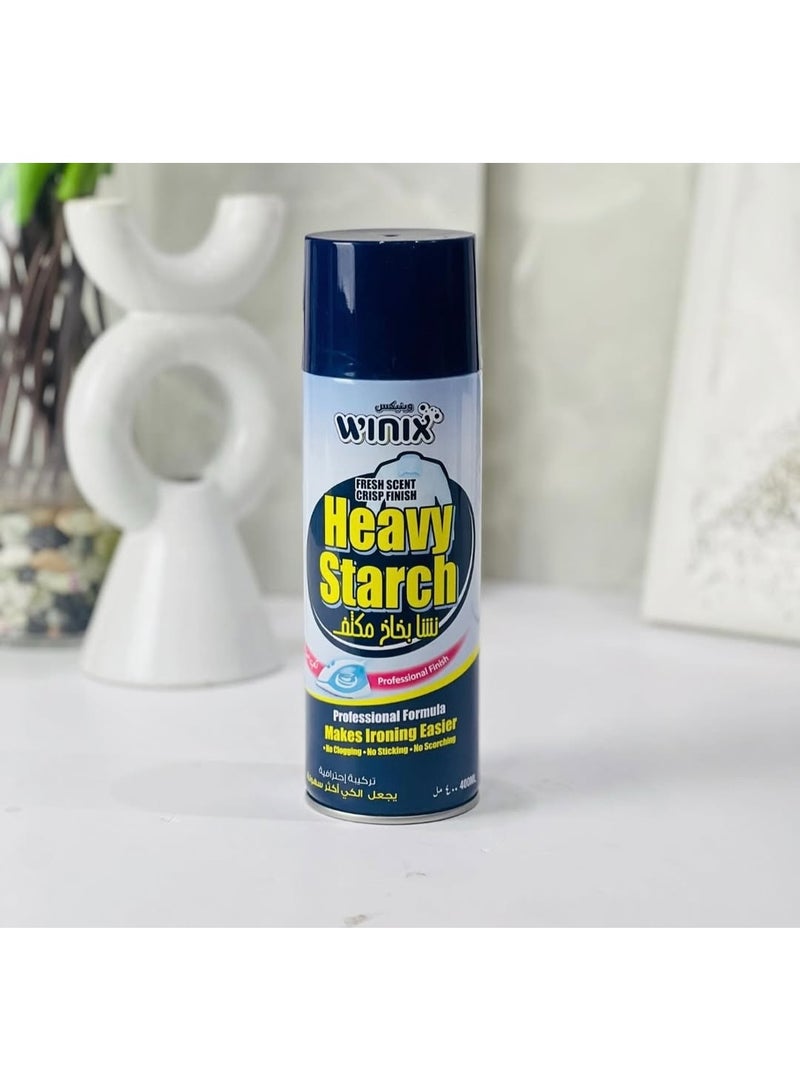 وينيكس بخاخ نشا للملابس – 400 مل | سهولة في الكي وانتعاش يدوم طويلاً