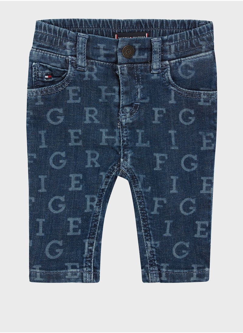 TOMMY HILFIGER - Infant Straight Fit Jeans - Image 1