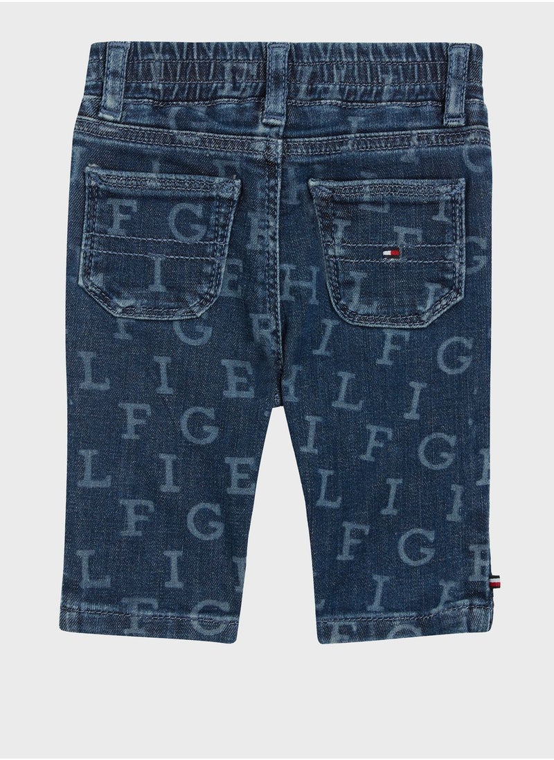TOMMY HILFIGER - Infant Straight Fit Jeans - Image 1