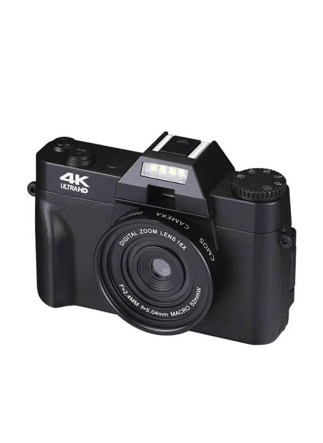 Generic 4K HD 48 Million Retro SLR Digital Camera Filter Wide Angle Micro Single Student Entry Camera-Body Color:R10-Powder-Simple Standard  - Image 3