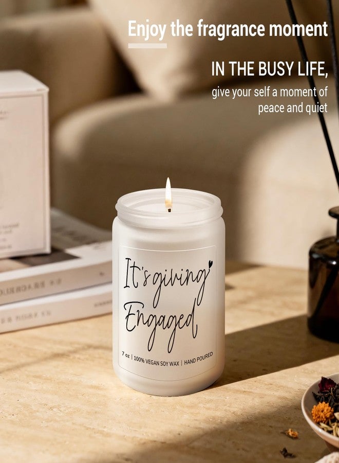 kedofa Engagement Gifts for Couples, Engaged Gifts for Women, Bride to be, Fiance, Bachelorette, Engagement Party Decorations - Lavender Scented Candle - Image 2