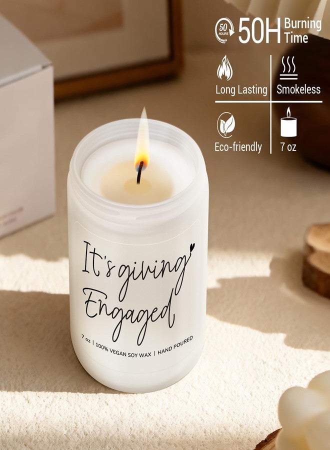 kedofa Engagement Gifts for Couples, Engaged Gifts for Women, Bride to be, Fiance, Bachelorette, Engagement Party Decorations - Lavender Scented Candle - Image 3