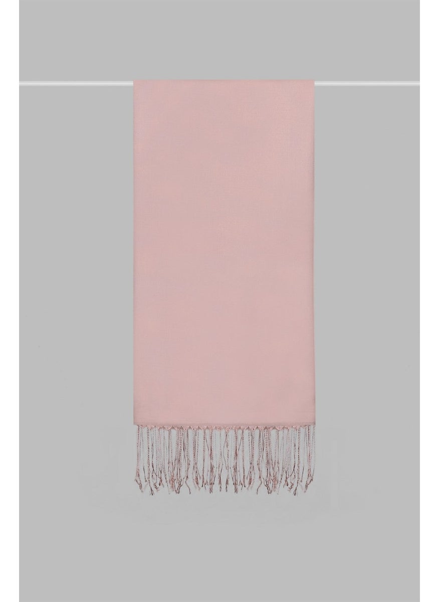 Kroren Brand Silk Look Shawl - Dark Powder Color  - Image 2